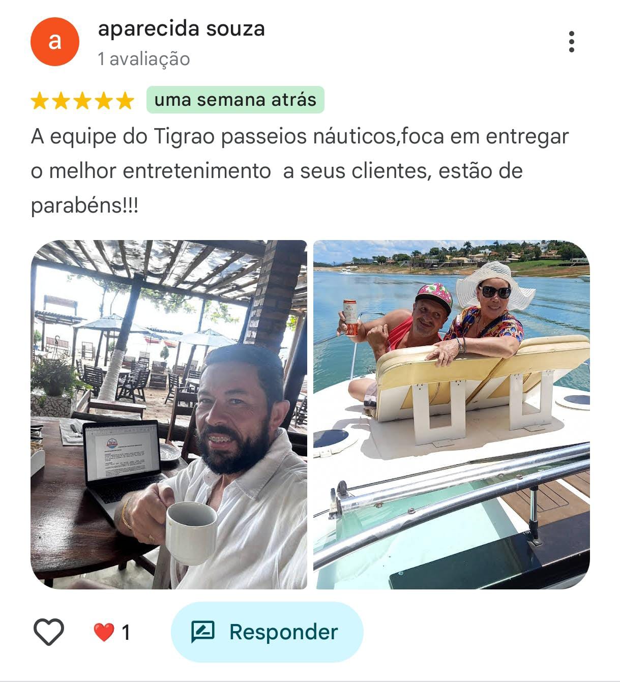 Avaliação 1 do Google Maps